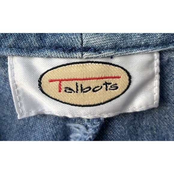 Talbots Southwestern Jeans Size 10 Coastal Grandma Embroidered Straight Aztec - Picture 8 of 10